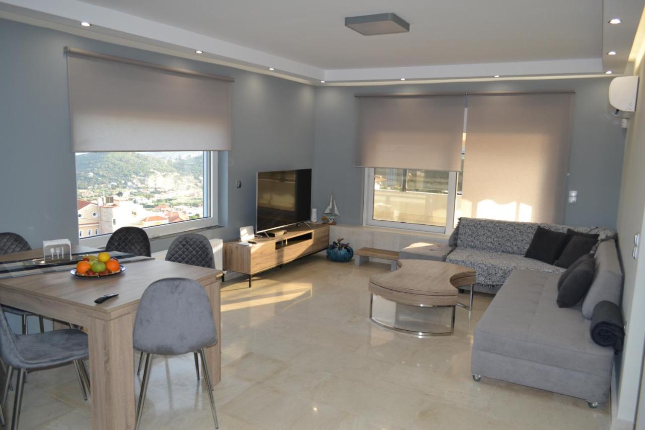 "Stergiou Luxury Apartments" Με Κοινη Πισινα Saronida Luaran gambar