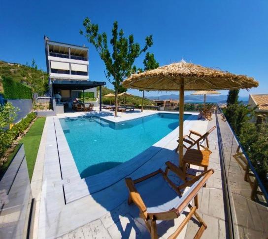 "Stergiou Luxury Apartments" Με Κοινη Πισινα Saronida Luaran gambar