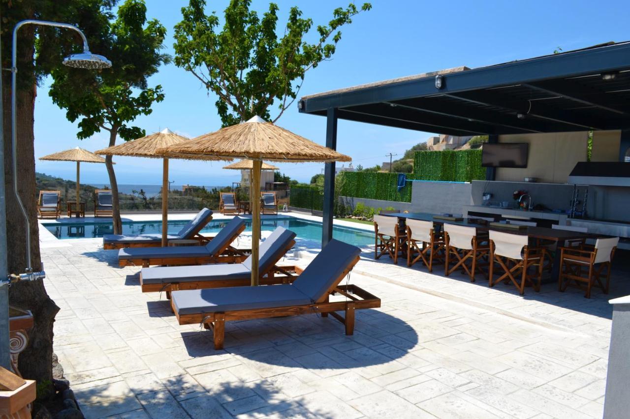 "Stergiou Luxury Apartments" Με Κοινη Πισινα Saronida Luaran gambar