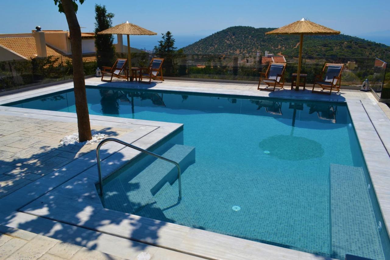 "Stergiou Luxury Apartments" Με Κοινη Πισινα Saronida Luaran gambar