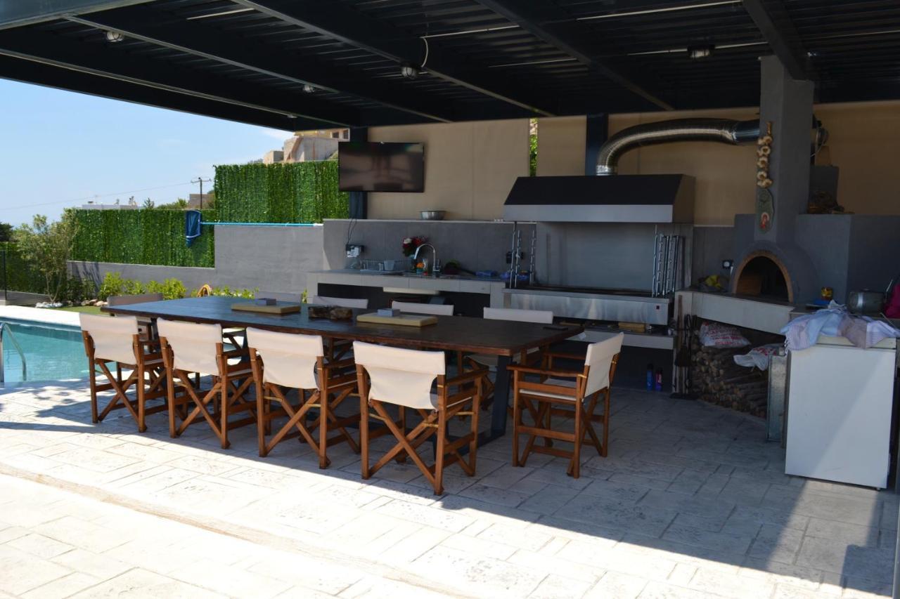 "Stergiou Luxury Apartments" Με Κοινη Πισινα Saronida Luaran gambar