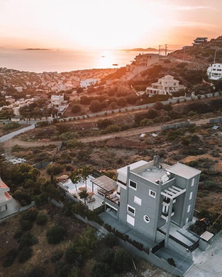 "Stergiou Luxury Apartments" Με Κοινη Πισινα Saronida Luaran gambar