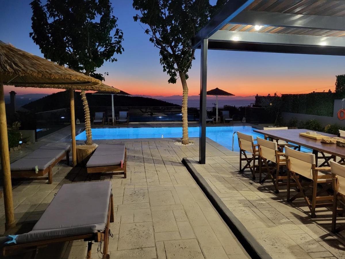"Stergiou Luxury Apartments" Με Κοινη Πισινα Saronida Luaran gambar